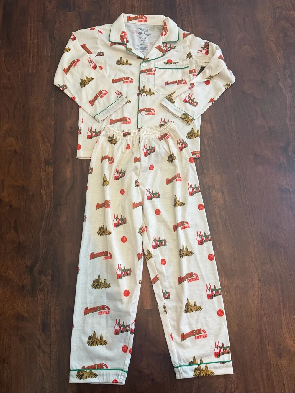 Wizarding World of Harry Potter Universal Studios Hogsmeade Christmas Pajamas